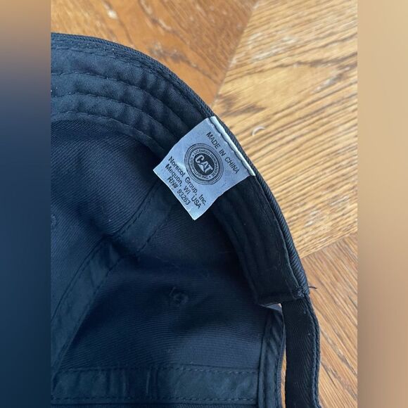 Hat Cap Adjustable CAT Embroidered Logo Black - Picture 6 of 6